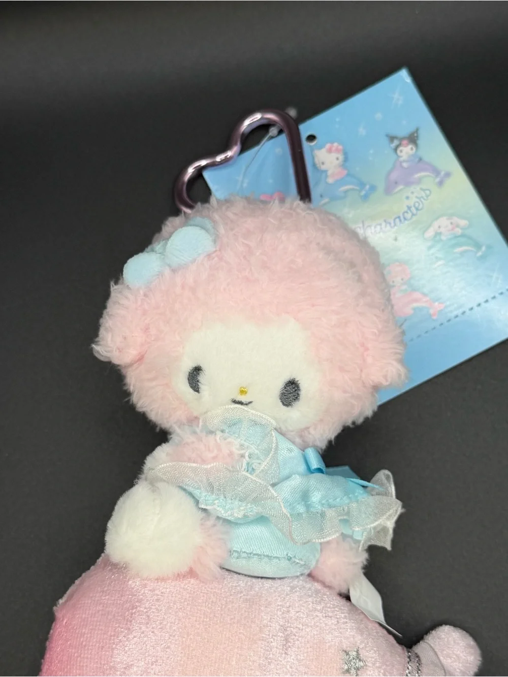 Sanrio The Dolphin series My Sweet Piano keychain/plush sp24